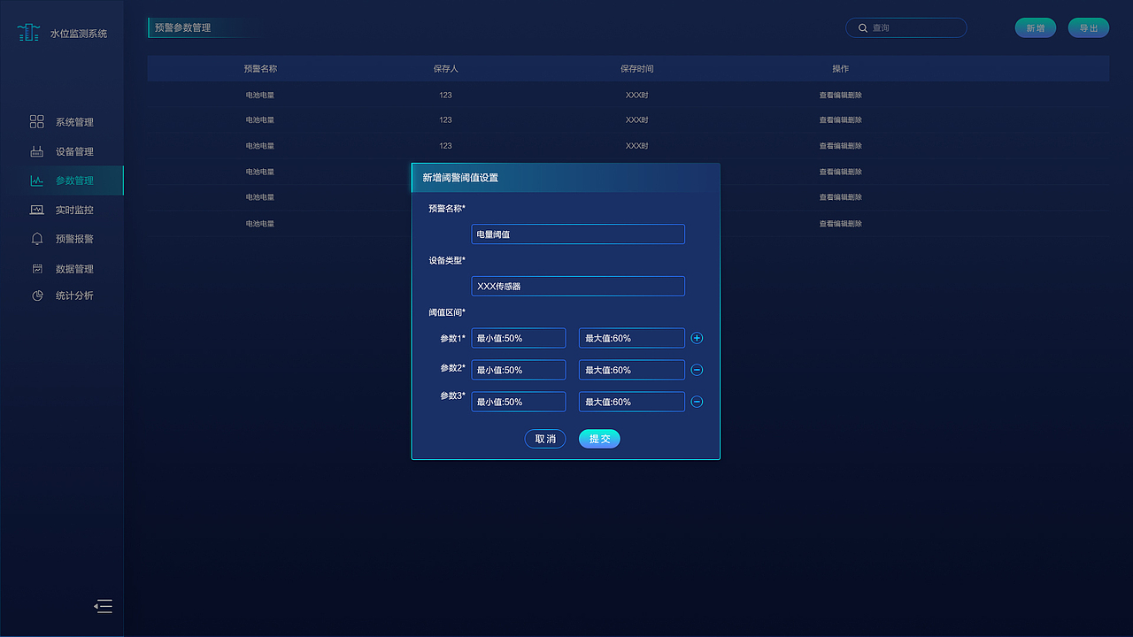 大屏-智慧井盖管理系统（图ZMjM0NTM5NjEy） - 其他UI - 站酷设计师是张同学原创素材 - 站酷ZCOOL