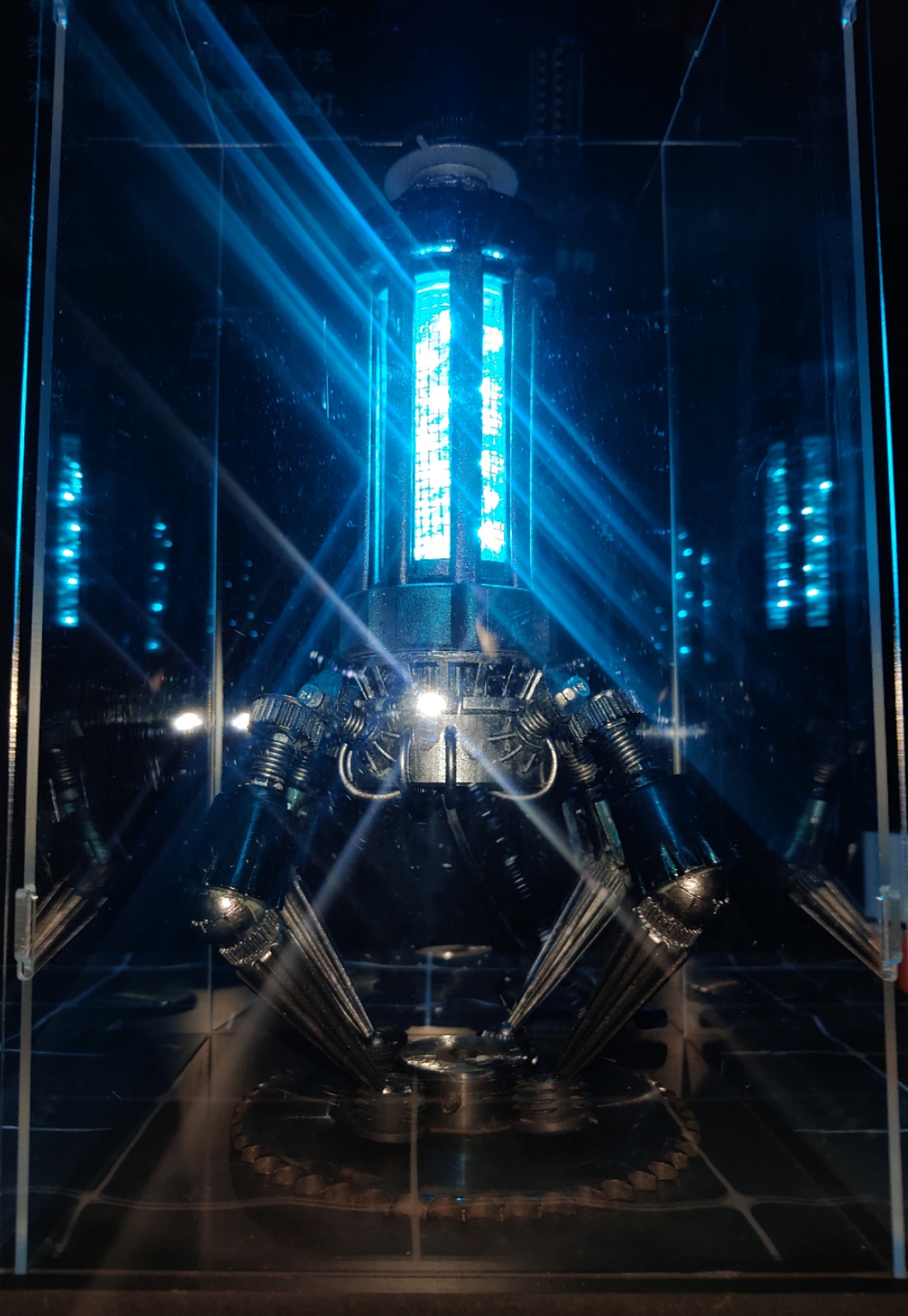 赛博朋克机械灯|三维|产品|噬嗑_abyss_原创作品-站酷zcool