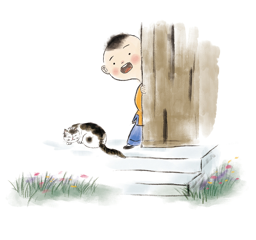 水墨风格的幼儿用书插画（图ZNzQ5ODgxODA=） - 商业插画 - 站酷设计师xiaohulu原创素材 - 站酷ZCOOL