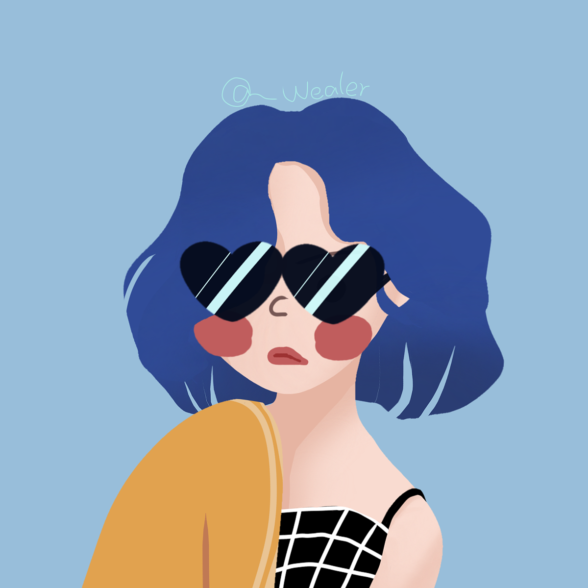 每天画一张之头像系列