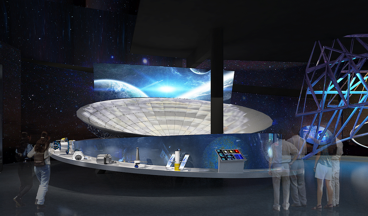 某市科技馆（图ZMTczOTkzMjgw） - 展陈设计 - 站酷设计师吕小洋原创素材 - 站酷ZCOOL