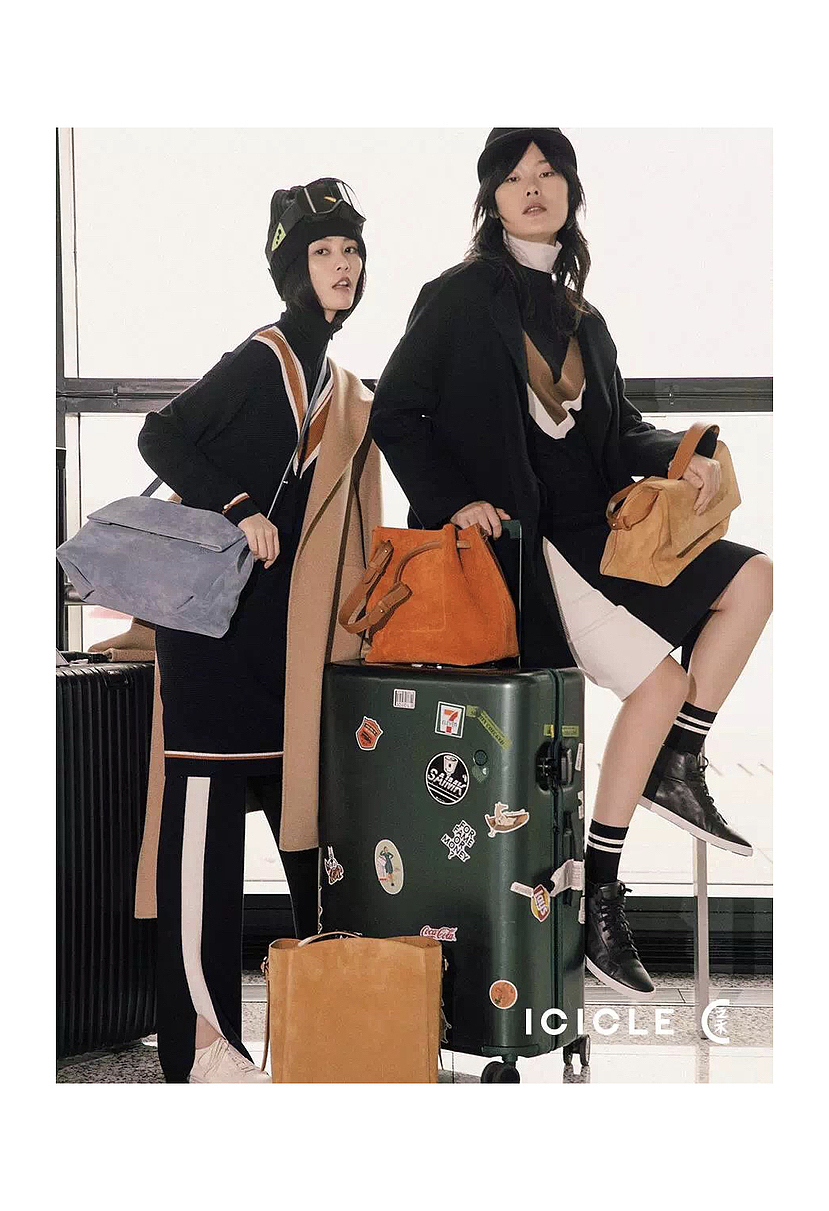 “On the Go” 服装品牌ICICLE 创意拍摄