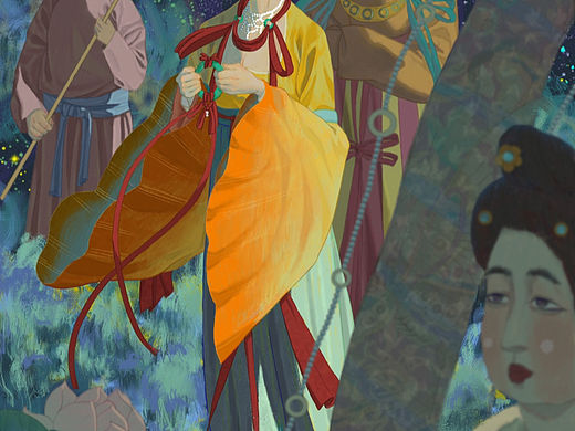 插画｜迟迟画完的画