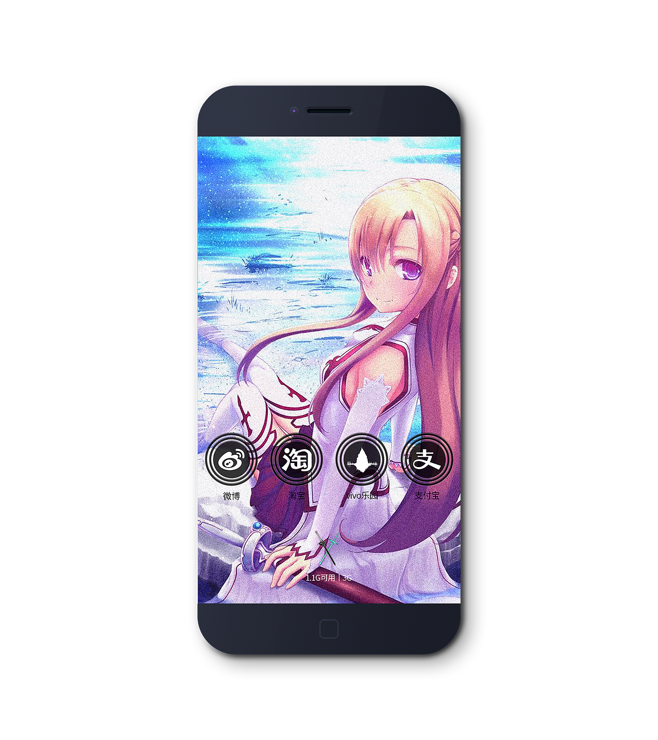 vivo手機(jī)圖標(biāo)界面設(shè)計(jì)（圖ZMTAwNzY2NTQ0） - APP界面 - 站酷設(shè)計(jì)師七夏ins原創(chuàng)素材 - 站酷ZCOOL