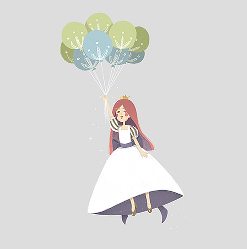 轻飘飘公主 上色版