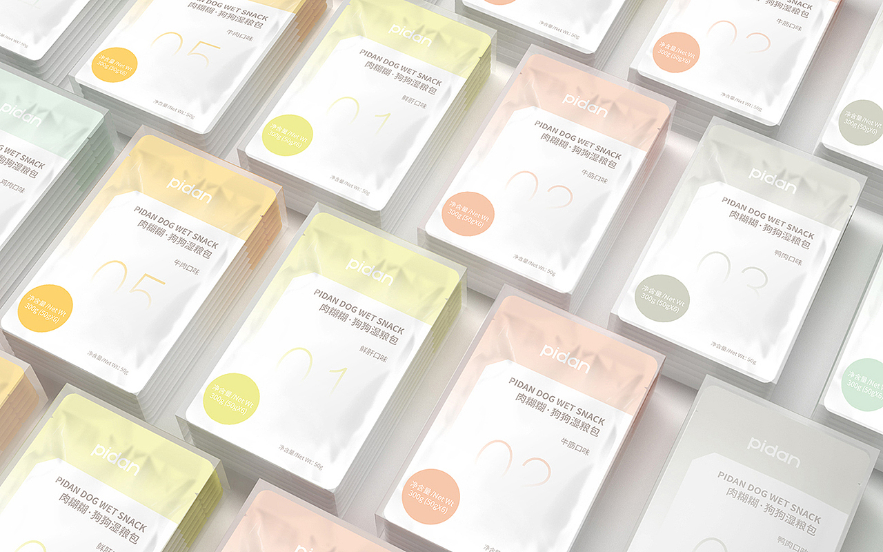 pidan宠物食品包装设计