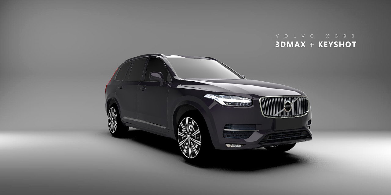 汽车建模加渲染练习