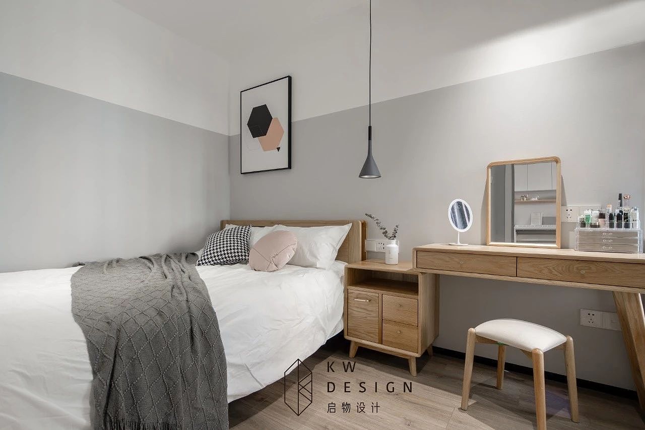 63m²两居室•岛台厨房不一般！（图ZMjE5OTIwOTIw） - 家装设计 - 站酷设计师启物设计原创素材 - 站酷ZCOOL