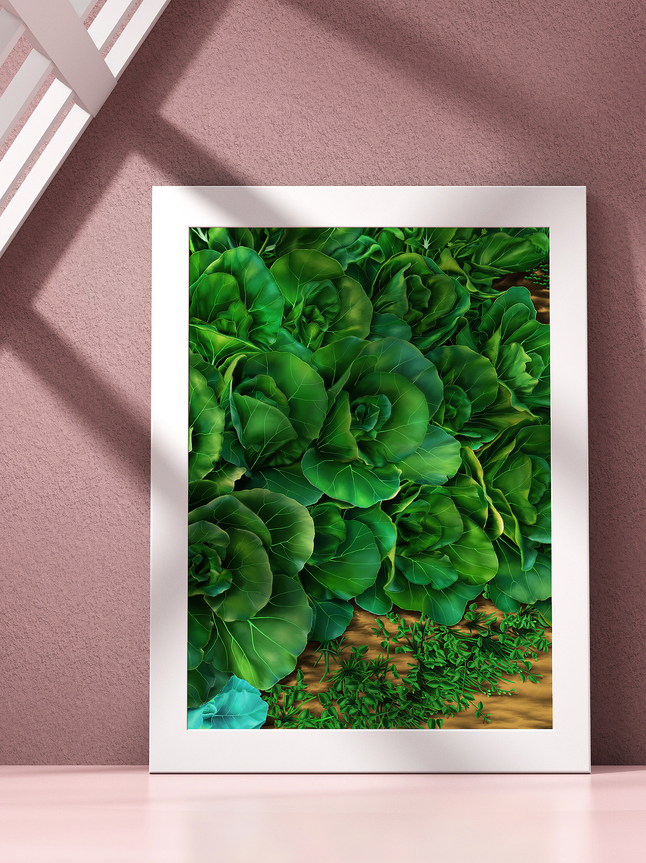 岁月静好——晚霞下的16棵菜（图ZMjY4NDAyNDUy） - 商业插画 - 站酷设计师言寸原创素材 - 站酷ZCOOL