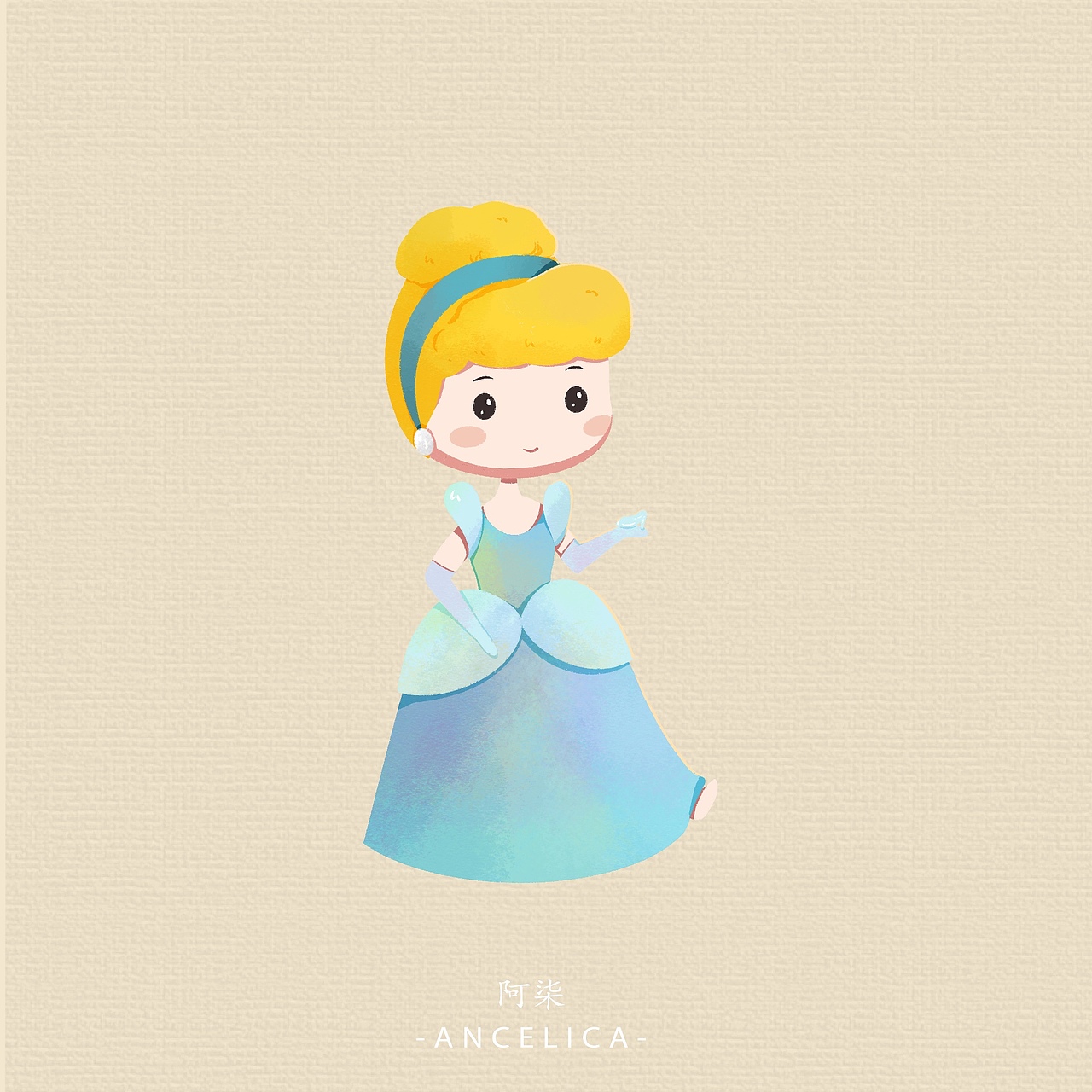 大头迪士尼公主