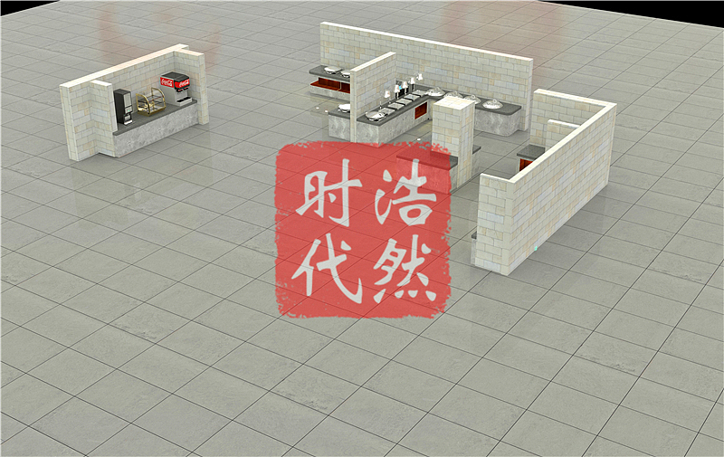 学校施工食堂自助餐台设计定制 自助取餐台定制（图ZMjE2MzI2MDQ0） - 生活用品 - 站酷设计师自助餐台布菲原创素材 - 站酷ZCOOL