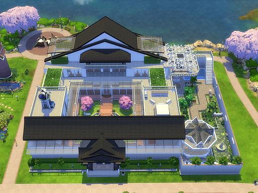 新中式混合风别墅设计