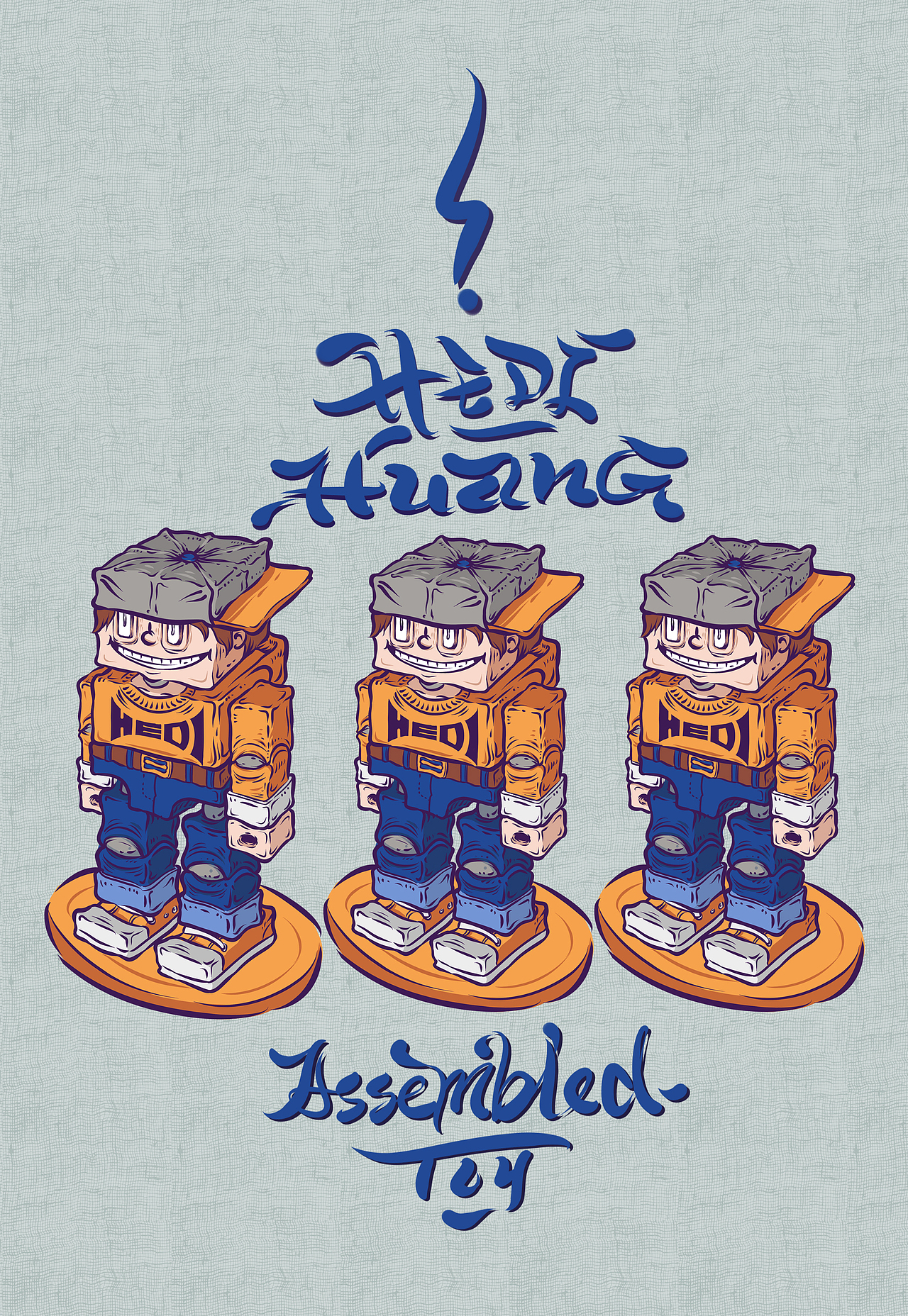 非标准组装模型（图ZMzcyNzcyNjQ=） - 创作习作 - 站酷设计师HediHedi原创素材 - 站酷ZCOOL
