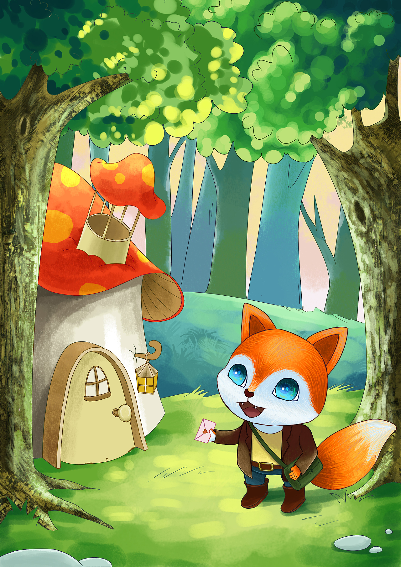 森林里的小小快递员