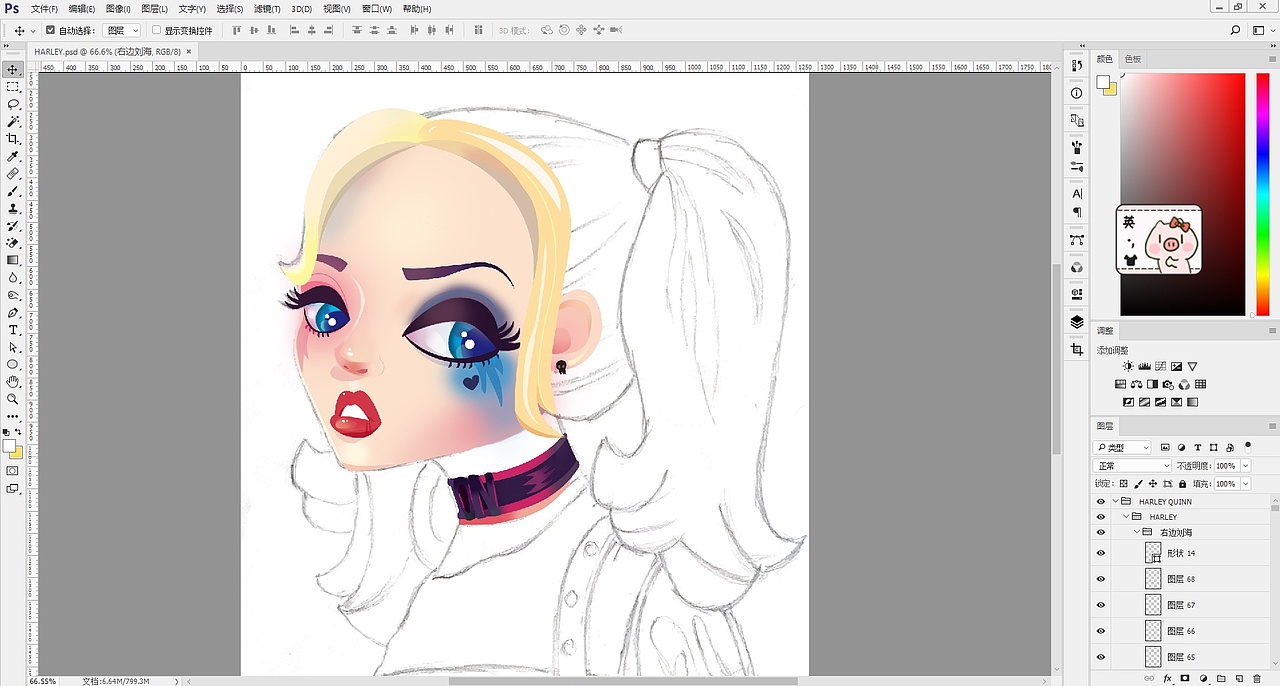 手绘插画（图ZMTU0MzYzODUy） - 艺术插画 - 站酷设计师lm268原创素材 - 站酷ZCOOL