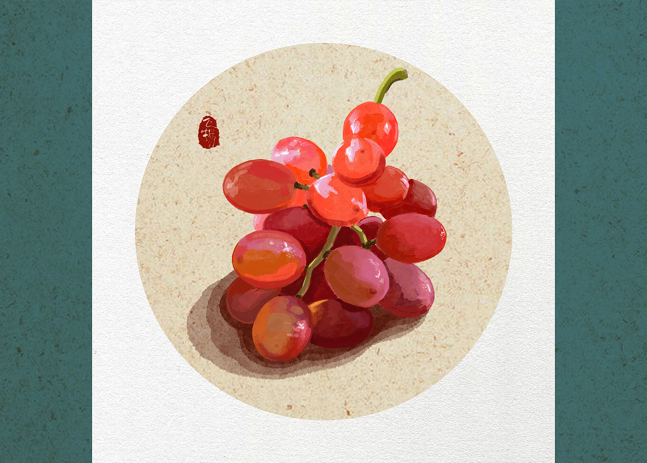 水果系列-procreate绘画 水彩质感大放送（图ZMjE0MTUwNTUy） - 艺术插画 - 站酷设计师飞扬W原创素材 - 站酷ZCOOL