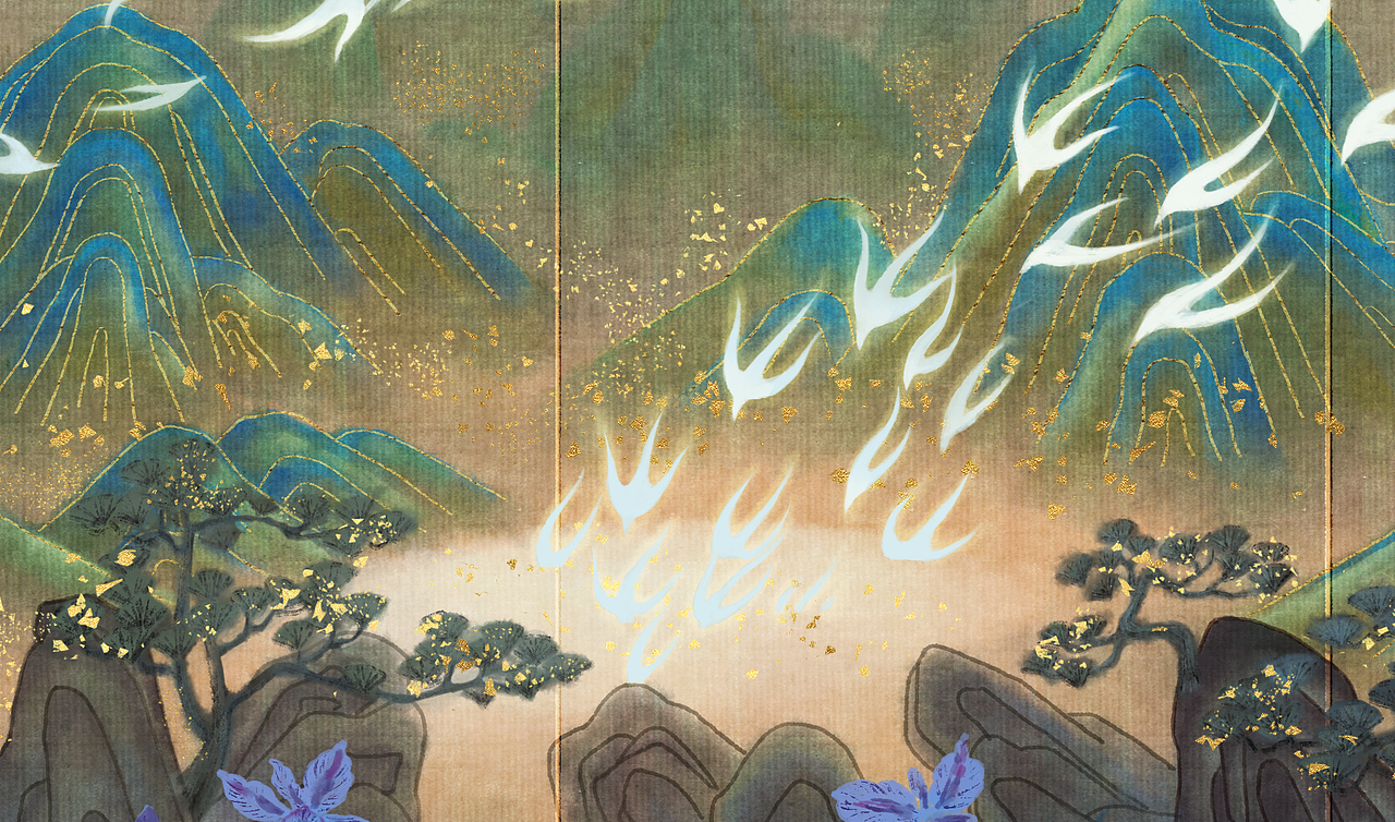 屏风-光鸟（图ZMjc3NTg5MDky） - 创作习作 - 站酷设计师四夕www原创素材 - 站酷ZCOOL