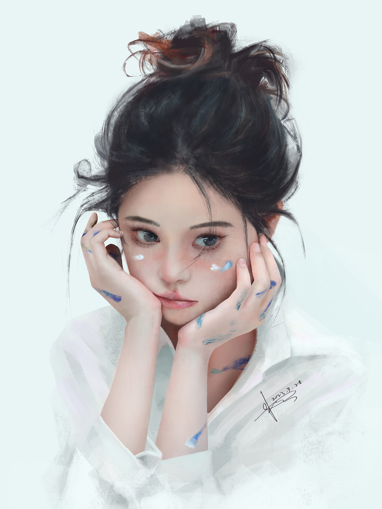 板绘练习丨人像