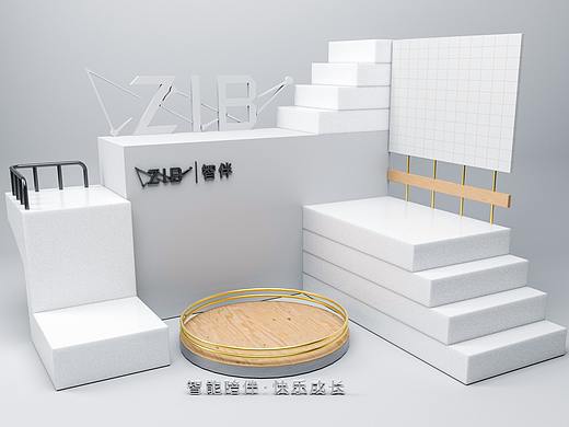 C4D練習(xí)（個人主頁-ZNDYyOTk0NDA=） - 建筑/空間 - 站酷設(shè)計師京東熱原創(chuàng)素材 - 站酷ZCOOL