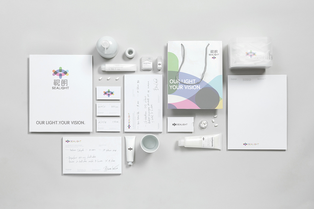 视朗眼视光中心 形象设计（图ZODQ1MjgyODA=） - 品牌 - 站酷设计师GoghoBrand原创素材 - 站酷ZCOOL