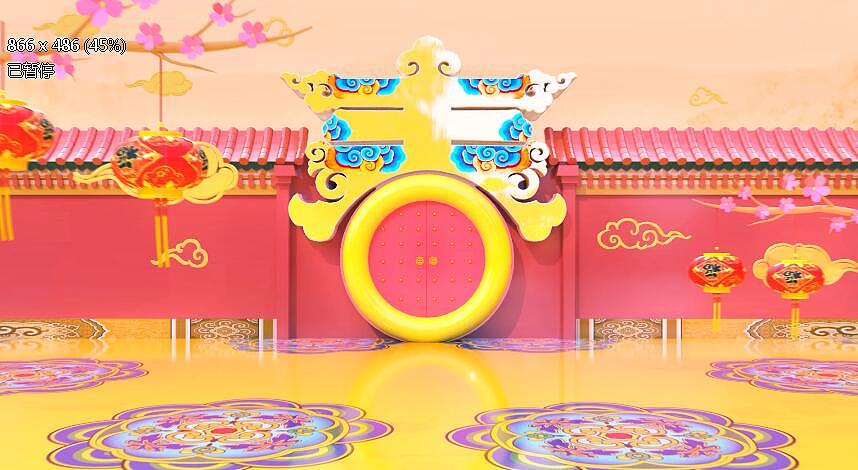 给狗年做的一个小动画