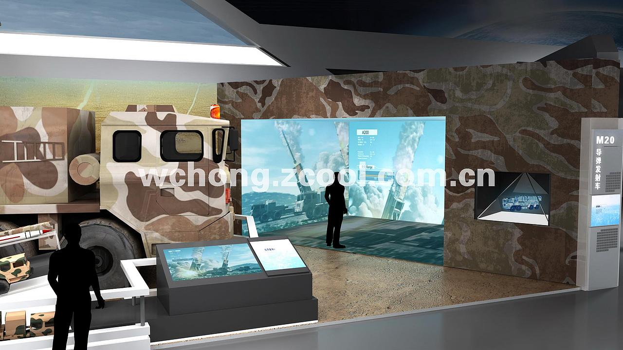 (已建成)珠海航展航天展区设计