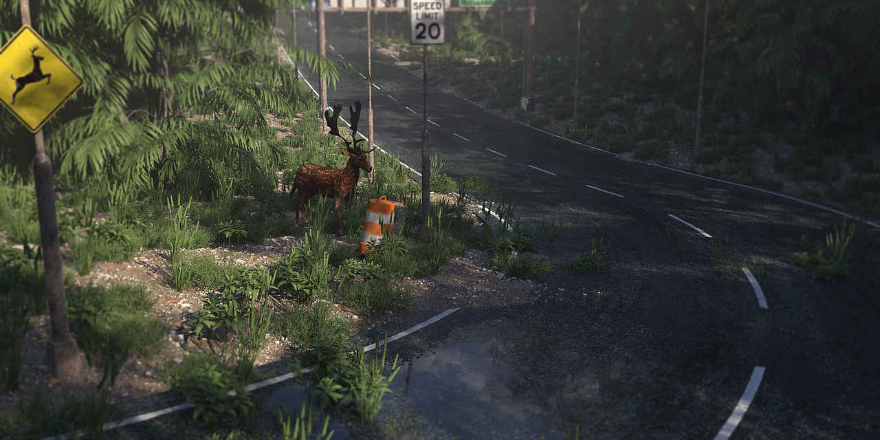 荒野公路（图ZMjc1ODg5Nzcy） - 机械/交通 - 站酷设计师夜寂听风原创素材 - 站酷ZCOOL