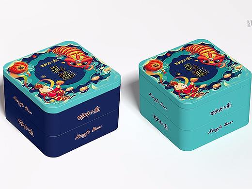 功夫小熊春节礼品(梦享礼盒）包装设计
