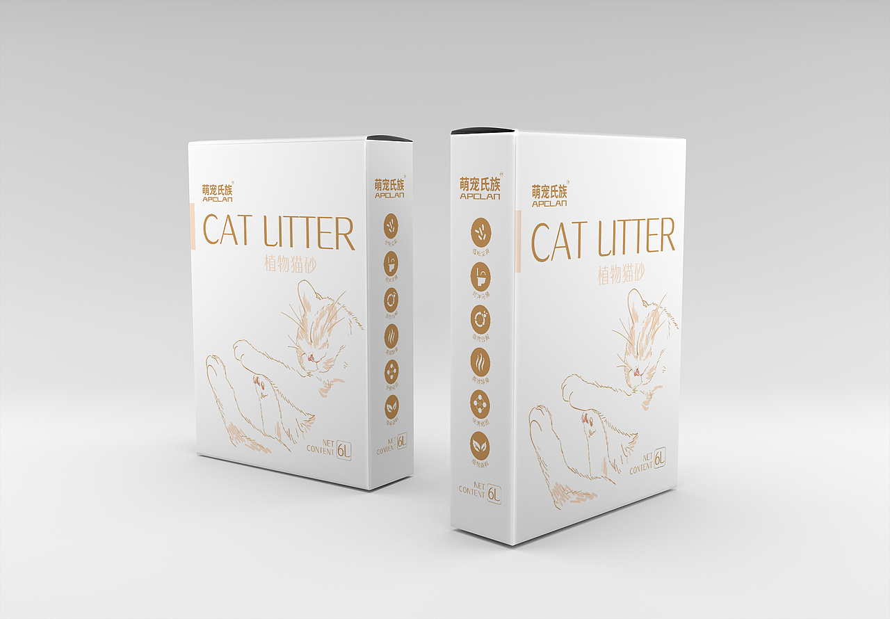萌宠氏族 猫砂设计