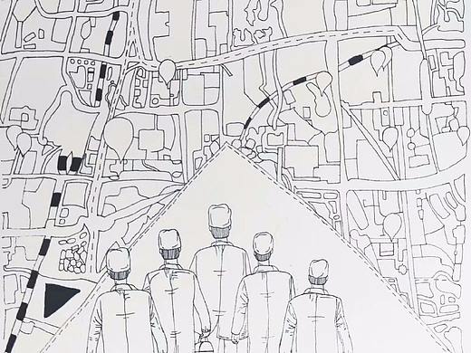 抗击疫情系列插画
