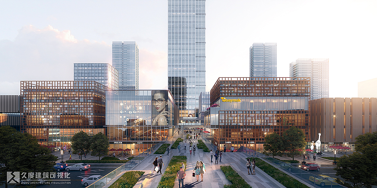 ===成都久度建筑可视化===2020年第一季===（图ZMjA5NTk1ODA4） - 建筑设计 - 站酷设计师Z30987842原创素材 - 站酷ZCOOL