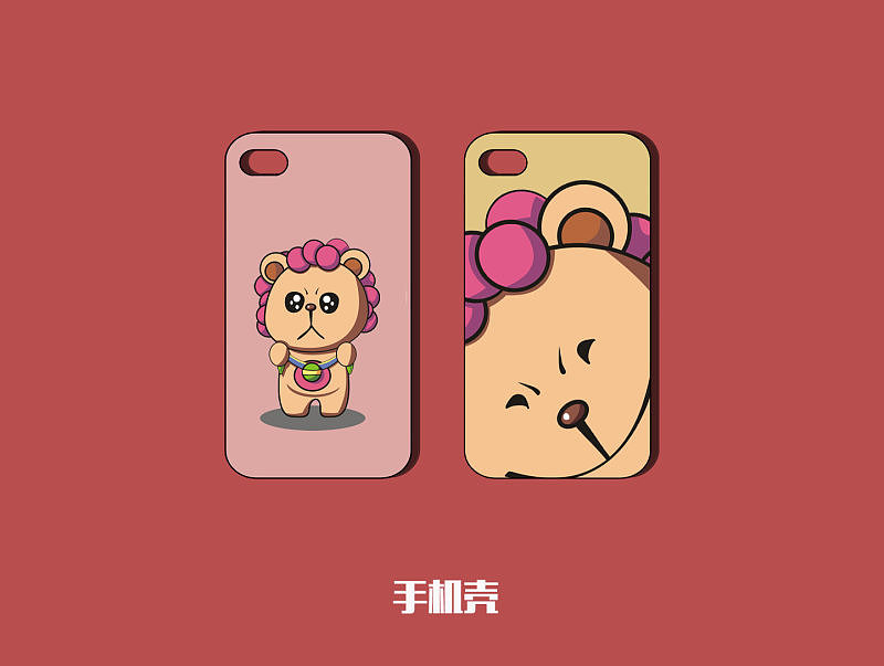 IP形象练习。樱花狮子东东。（图ZOTMyMjcyMjQ=） - 其他平面 - 站酷设计师小郭是谁呀原创素材 - 站酷ZCOOL