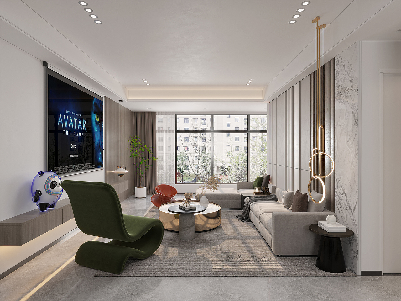 灵魂装修为家注入高级感——现代风格