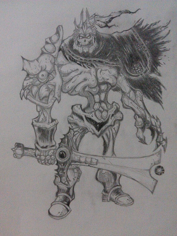 dota2骷髅王(临摹)
