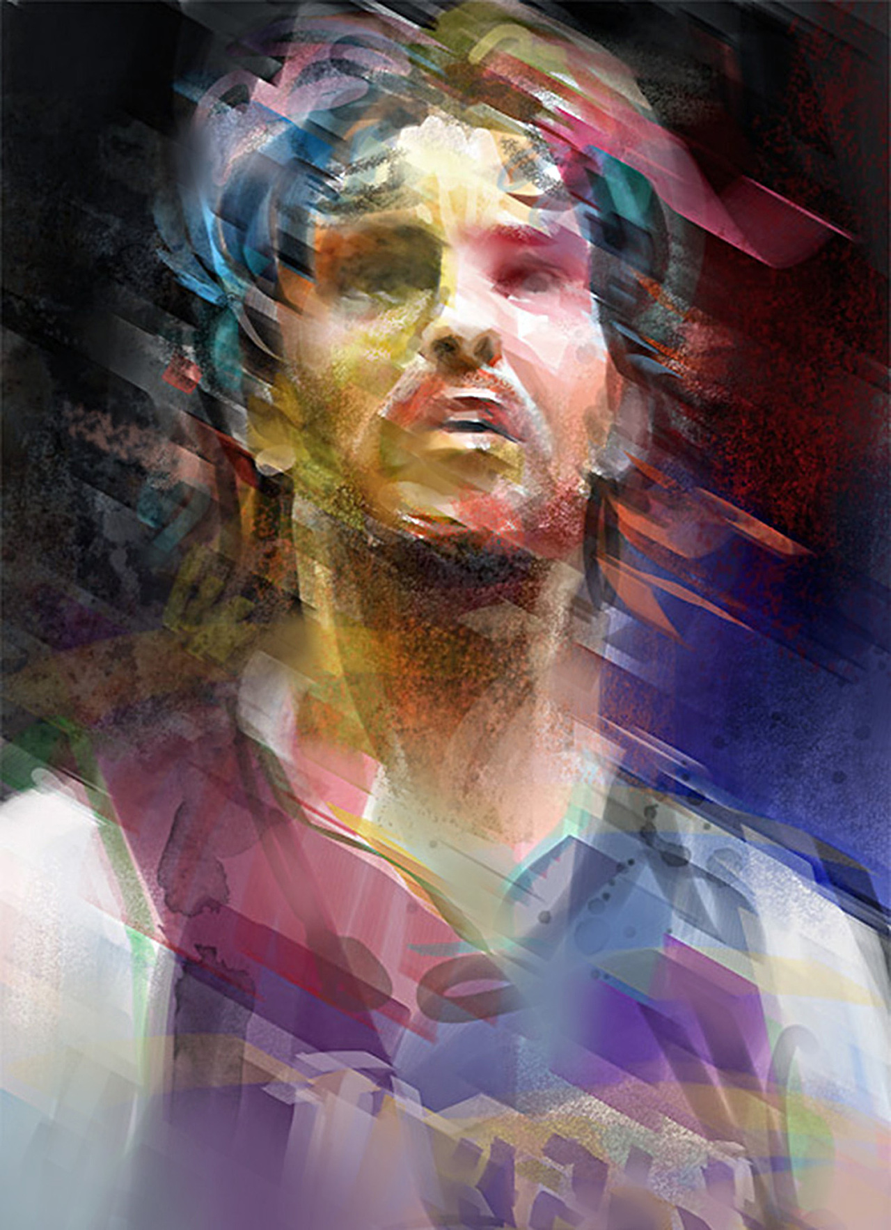 nba篮球球星绘画合集1