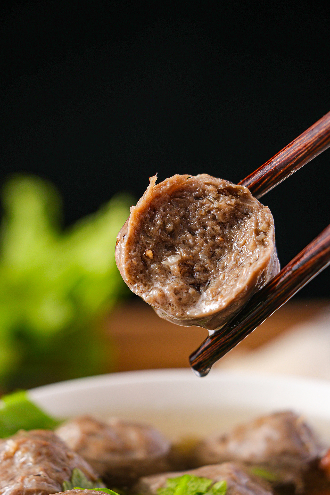 潮汕手打牛肉丸手打牛筋丸潮州特产火锅烧烤食材肉丸子