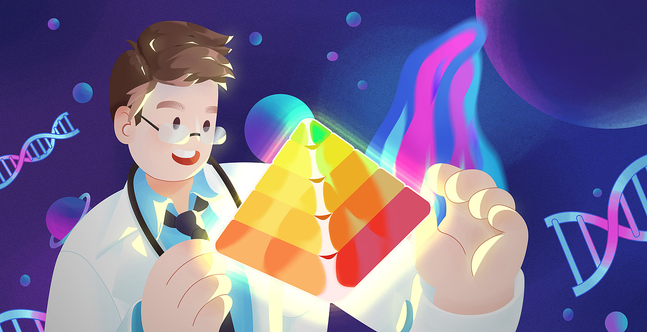 中国居民膳食宝塔图