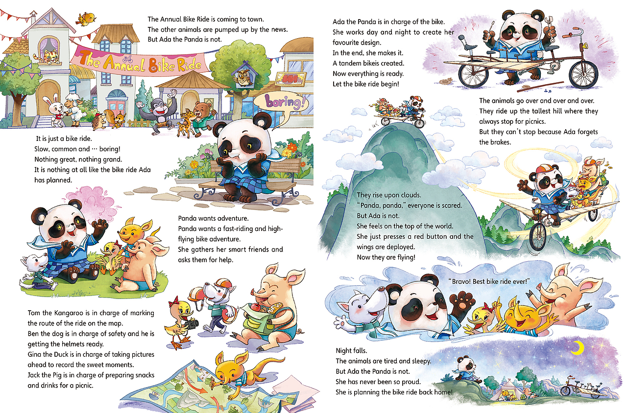 大开本英语绘本（图ZMzY0NTA2Mjg4） - 儿童插画 - 站酷设计师一小步ken原创素材 - 站酷ZCOOL