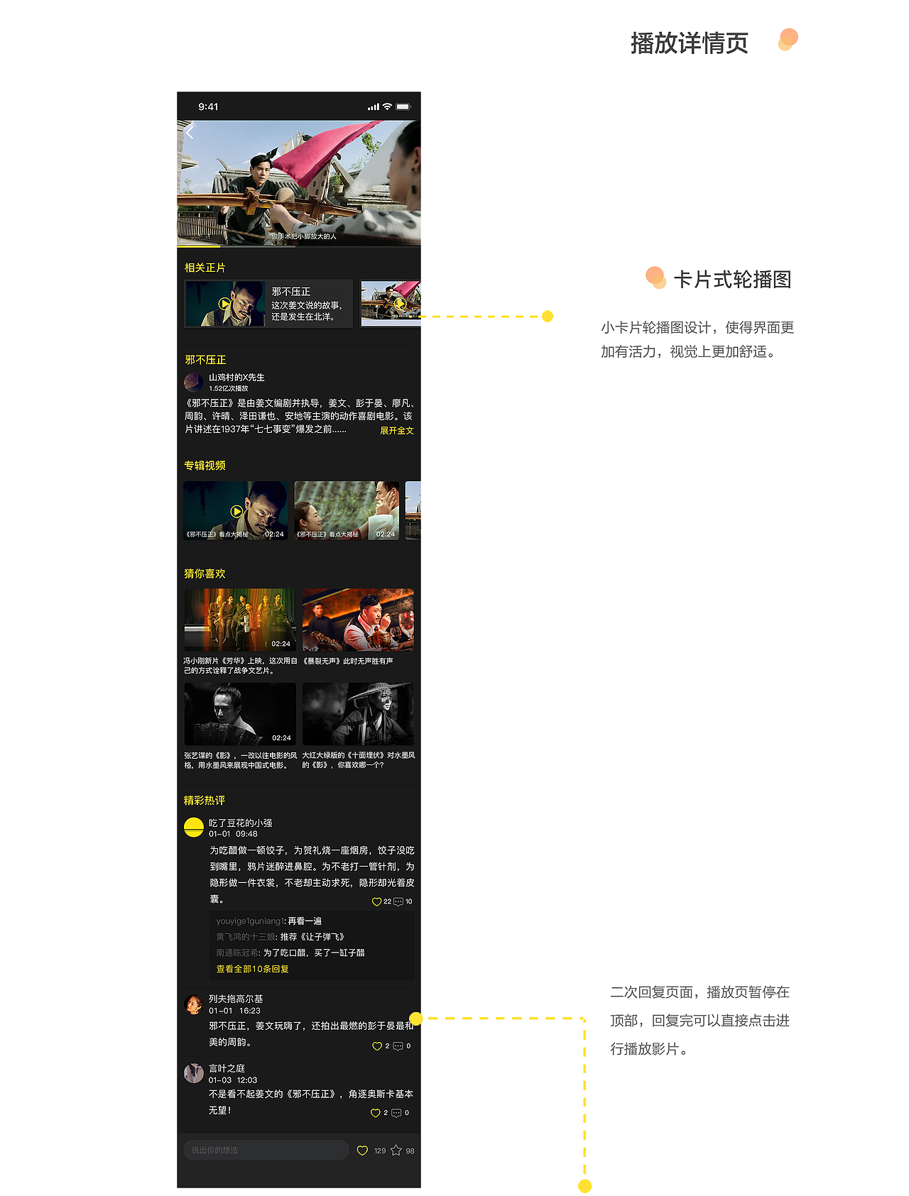 欢喜首映APP移动端设计规范（图ZMTgzOTU2NzE2） - APP界面 - 站酷设计师寒东原创素材 - 站酷ZCOOL