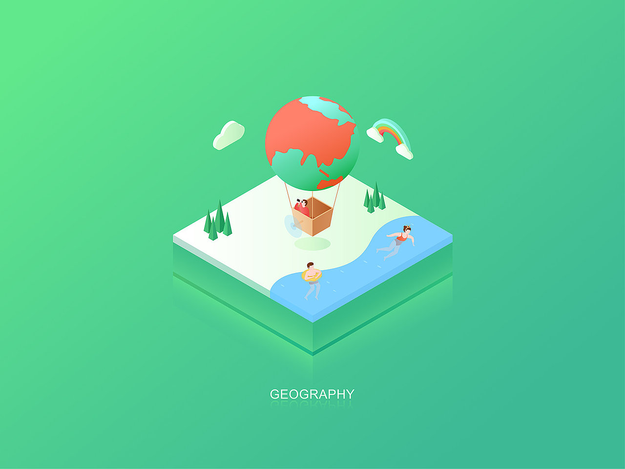各学科创意2.5D插画（图ZMTY5ODQ3ODU2） - 其他UI - 站酷设计师lqsang原创素材 - 站酷ZCOOL