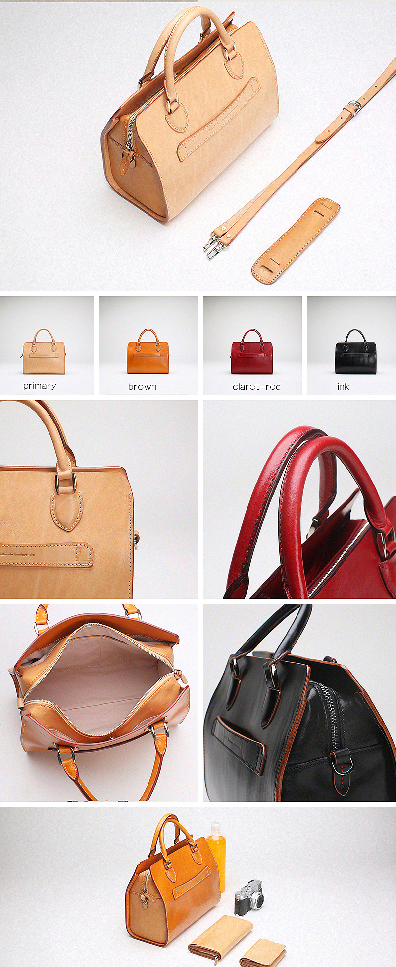 HB109 中号波士顿包(经典打磨诠释)