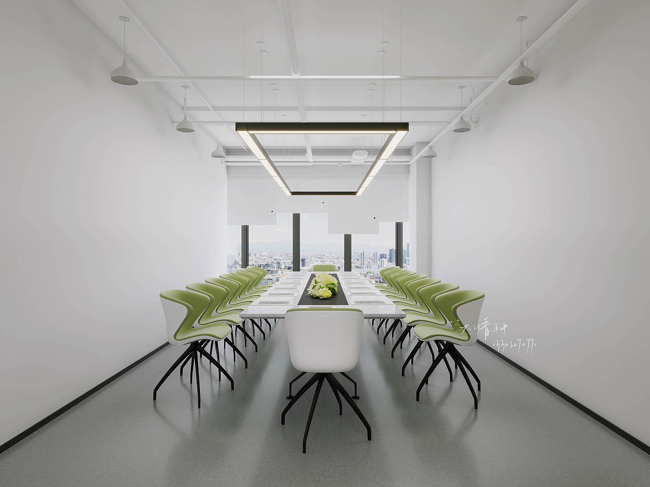 删繁从简办公会议室