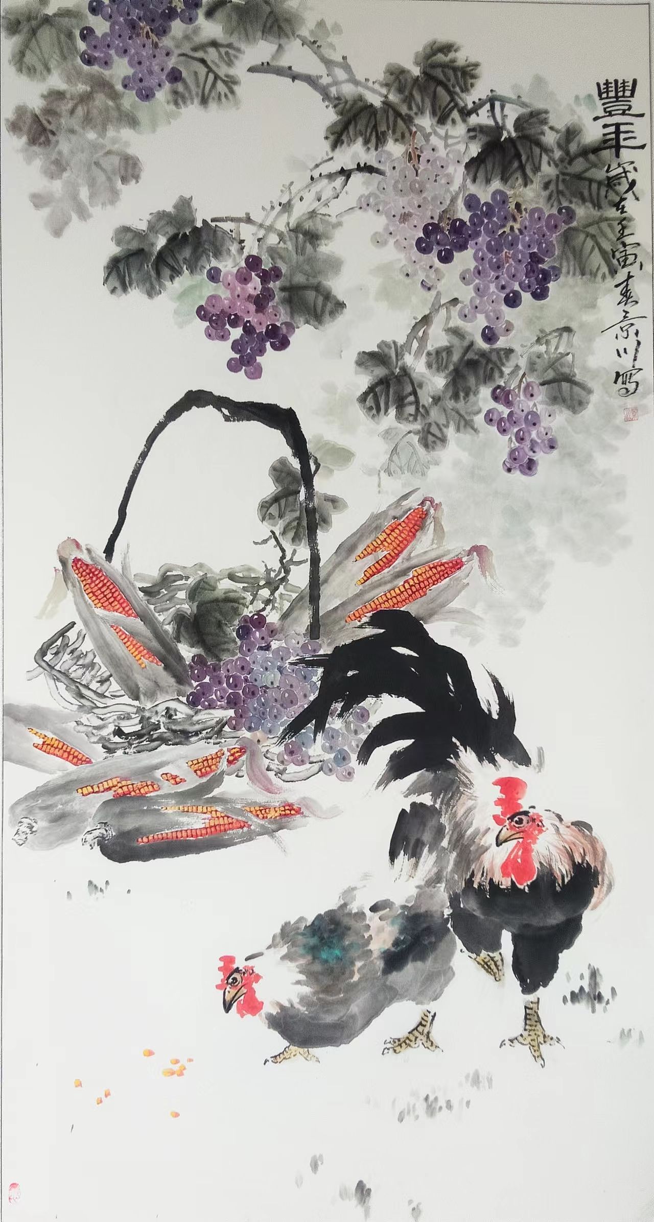 艺术云展｜国画家于京川（景川）——行走的灵动（图ZMzMzMDAzMzQ4） - 绘画 - 站酷设计师中国艺术云展原创素材 - 站酷ZCOOL