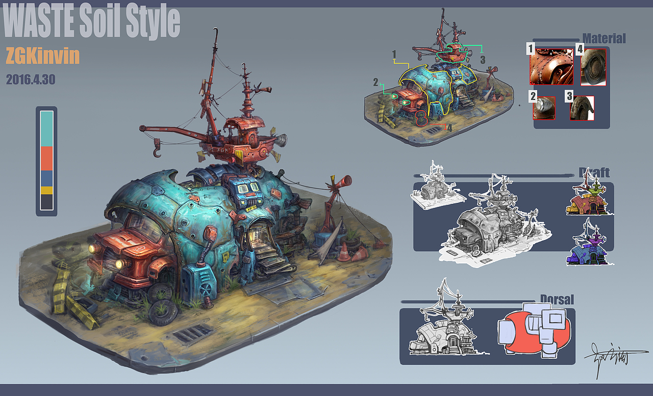 2016年的一些作品（图ZNjgxMjUwNDg=） - 概念设定 - 站酷设计师zgkinvin原创素材 - 站酷ZCOOL