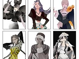 Perfume bottle character design