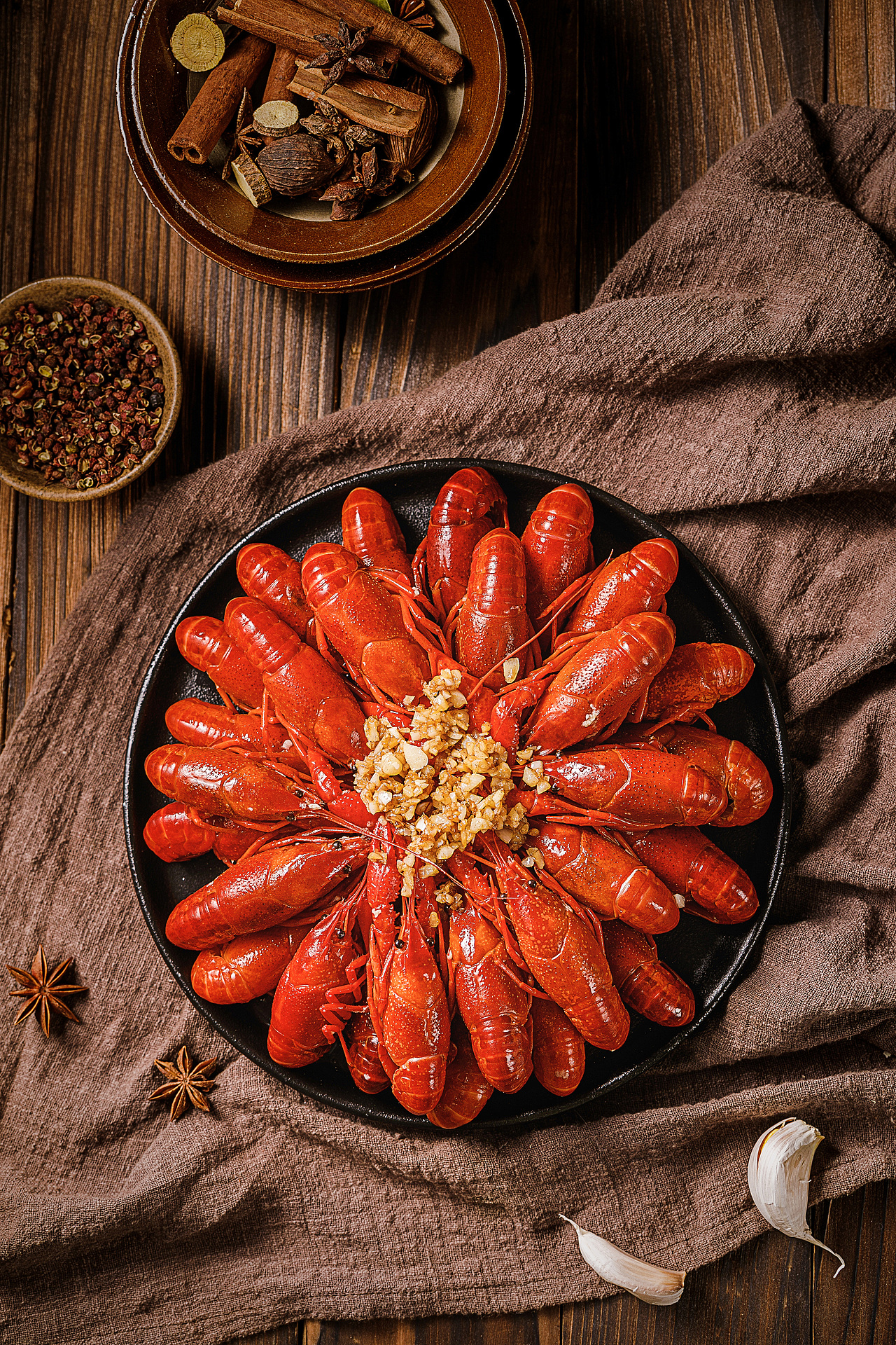 蒜蓉小龙虾（图ZMjA3ODY2Mzcy） - 产品摄影 - 站酷设计师烟台美食摄影师酋原创素材 - 站酷ZCOOL