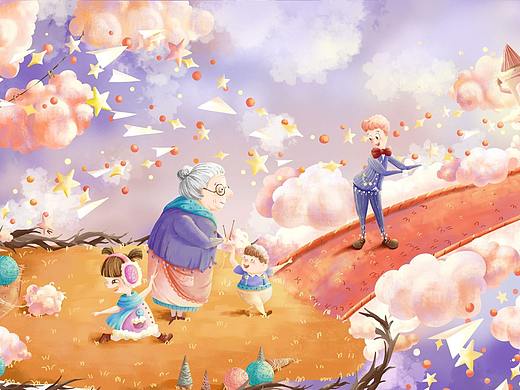 天空制造局（个人主页-ZNDg1MDUxODA=） - 儿童插画 - 站酷设计师阳师傅原创素材 - 站酷ZCOOL