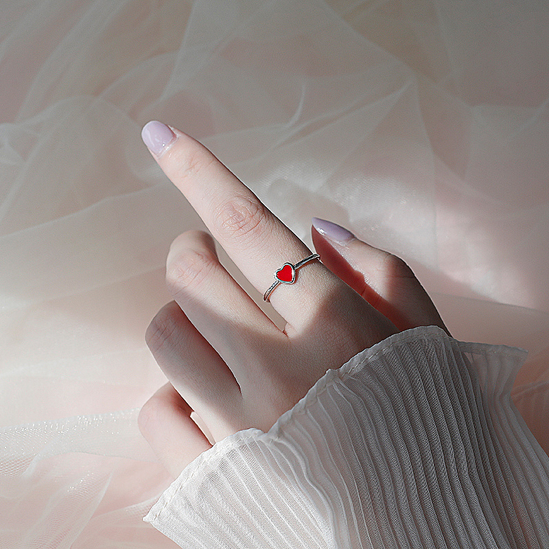 银饰品情侣戒指对戒首饰拍摄/电商模特拍照/饰品模特图