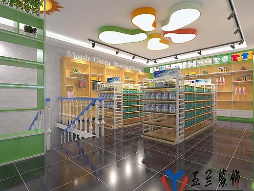 合肥母婴店装修，合肥母婴店设计，母婴店改造