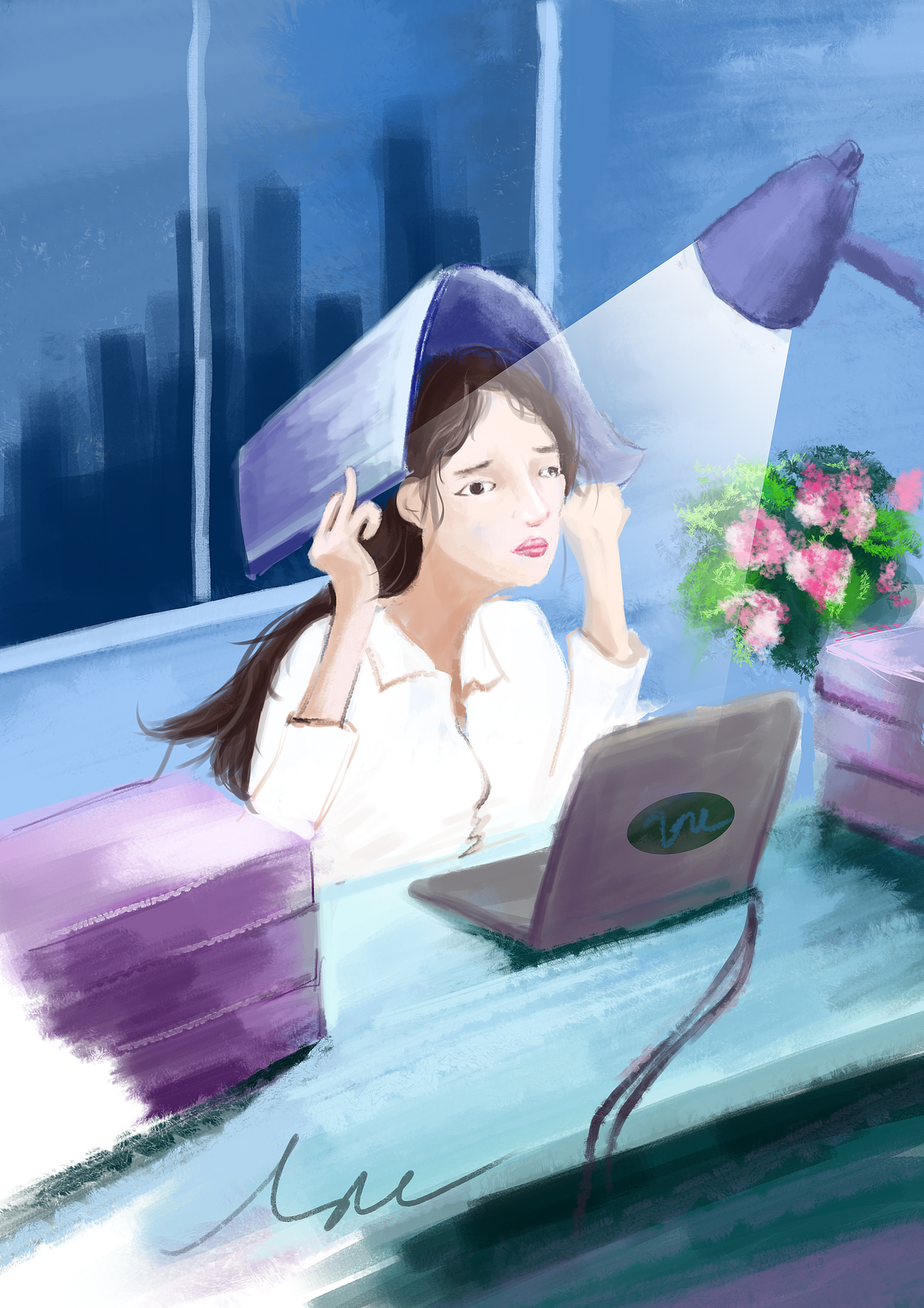 插画练习（图ZMTc3MjcyMzIw） - 创作习作 - 站酷设计师八师兄大黄原创素材 - 站酷ZCOOL